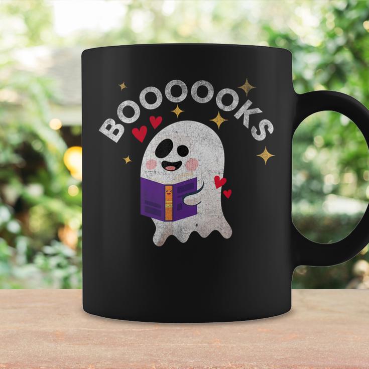 Boooooks Halloween Ghost Reading Book For Teacher & Student Men Women Kids Graphic Print Coffee Mug Gifts ideas
