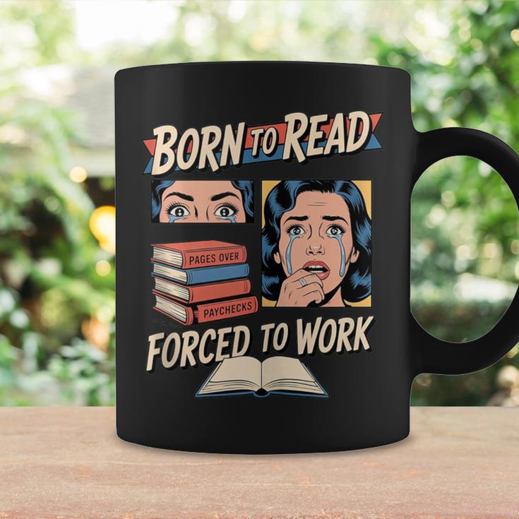 Born To Read For Book Lovers Graphic Print Coffee Mug Gifts ideas