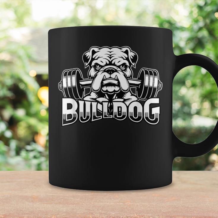 Bulldog ボディービルダー ウェイトリフティング ジム トレーニング フィットネス コーヒーマグ ギフトのアイデア
