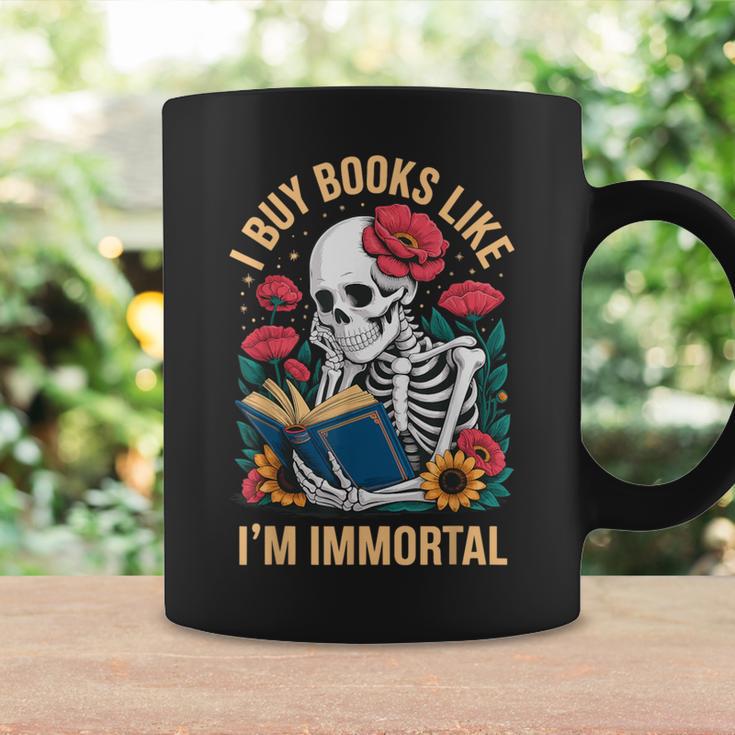 I Buy Books Like I'm Immortal Graphic Print Coffee Mug Gifts ideas