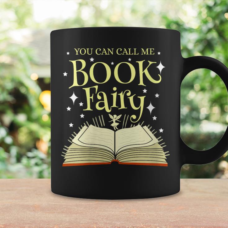 You Can Call Me Book Fairy Librarian Graphic Print Coffee Mug Gifts ideas