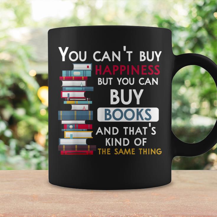 You Can't Buy Happiness But You Can Buy Books Graphic Print Coffee Mug Gifts ideas You Can't Buy Happiness But You Can Buy Books Graphic Print Coffee Mug Gifts ideas