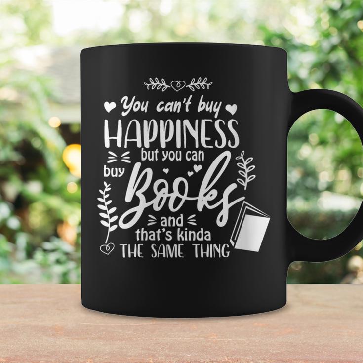 You Can't Buy Happiness But Books Kinda The Same Reading Graphic Print Coffee Mug Gifts ideas