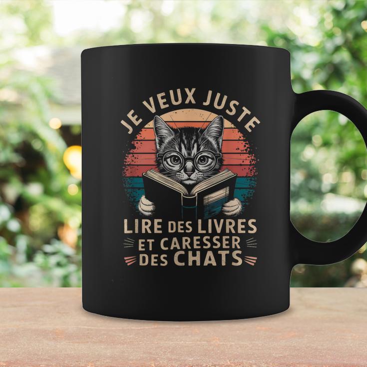 Cat And Reading For Book And Cat Lover Graphic Print Coffee Mug Gifts ideas