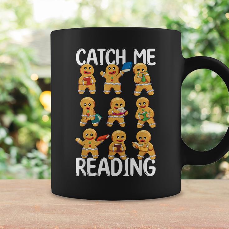 Catch Me Reading Christmas Gingerbread Man Teacher Book Graphic Print Coffee Mug Gifts ideas Catch Me Reading Christmas Gingerbread Man Teacher Book Graphic Print Coffee Mug Gifts ideas