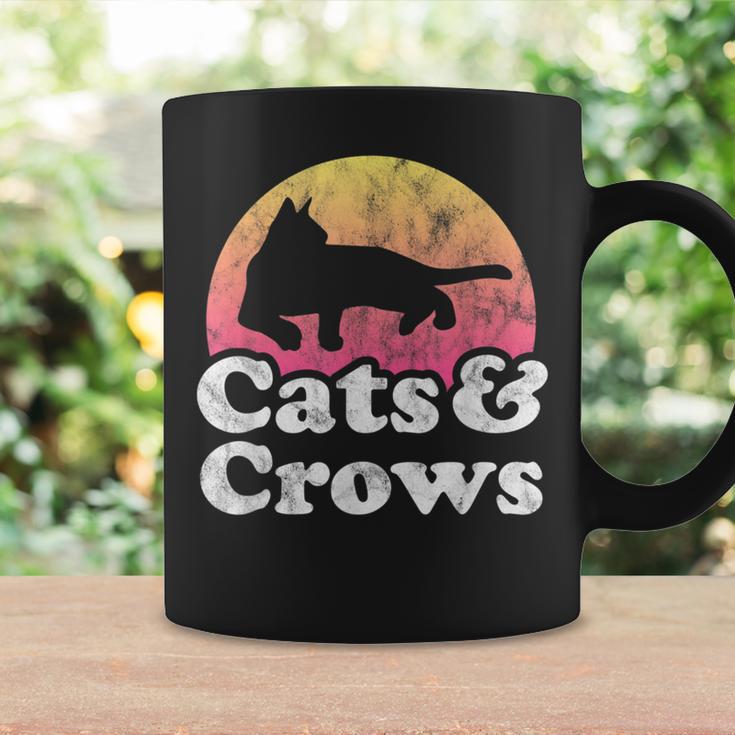 Cats And Crows メンズ レディース ボーイズ ガールズ カラス コーヒーマグ ギフトのアイデア