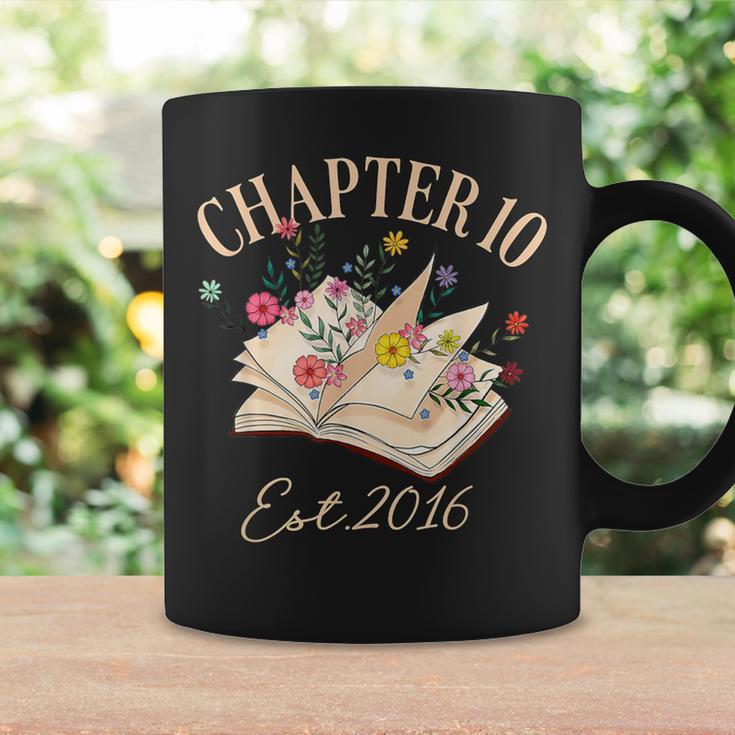 Chapter 10 Years Old For Book Lover 10th Birthday Bookworm Graphic Print Coffee Mug Gifts ideas