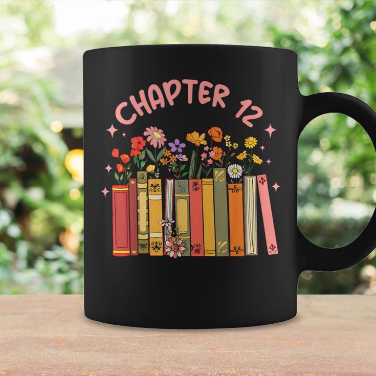 Chapter 12th Birthday Bookworm 12 Years Old For Book Loves Graphic Print Coffee Mug Gifts ideas