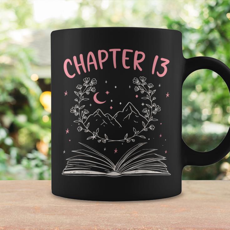 Chapter 13 Birthday Reading Book Lovers 13 Year Old Graphic Print Coffee Mug Gifts ideas Chapter 13 Birthday Reading Book Lovers 13 Year Old Graphic Print Coffee Mug Gifts ideas