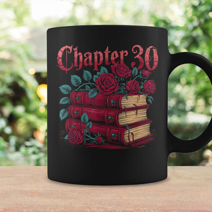 Chapter 30 Gothic 30th Birthday Book Lover Dark Romance Graphic Print Coffee Mug Gifts ideas
