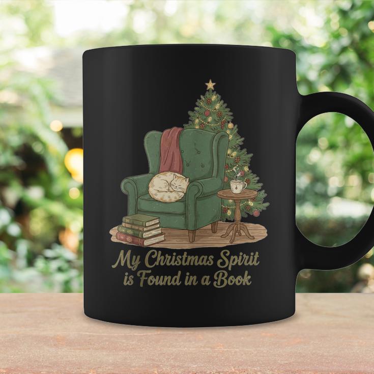 My Christmas Spirit Is Found In a Book Cozy Reading Graphic Graphic Print Coffee Mug Gifts ideas My Christmas Spirit Is Found In a Book Cozy Reading Graphic Graphic Print Coffee Mug Gifts ideas