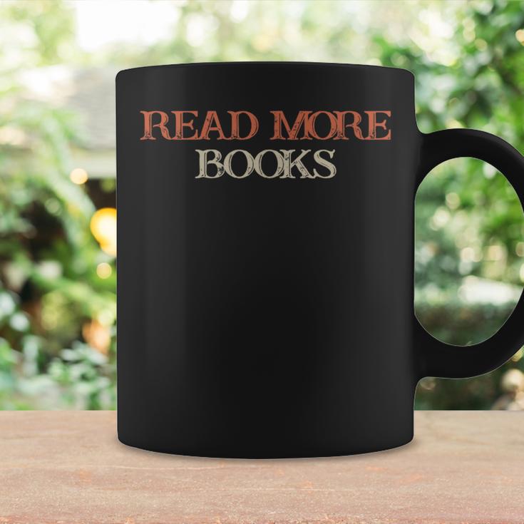Colored Saying Read More Books Graphic Print Coffee Mug Gifts ideas