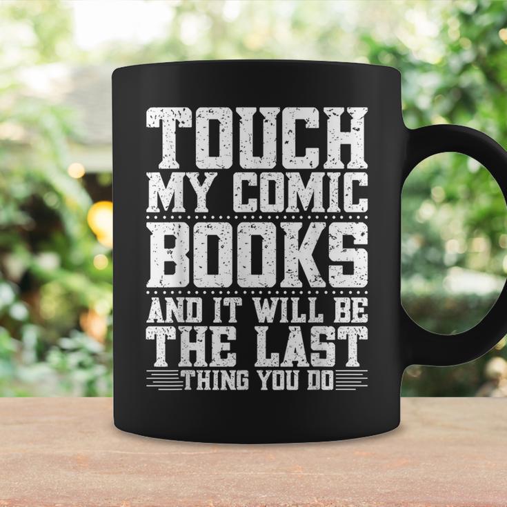 Comic Book Collecting Supplies Comics Collector Comic Books Graphic Print Coffee Mug Gifts ideas