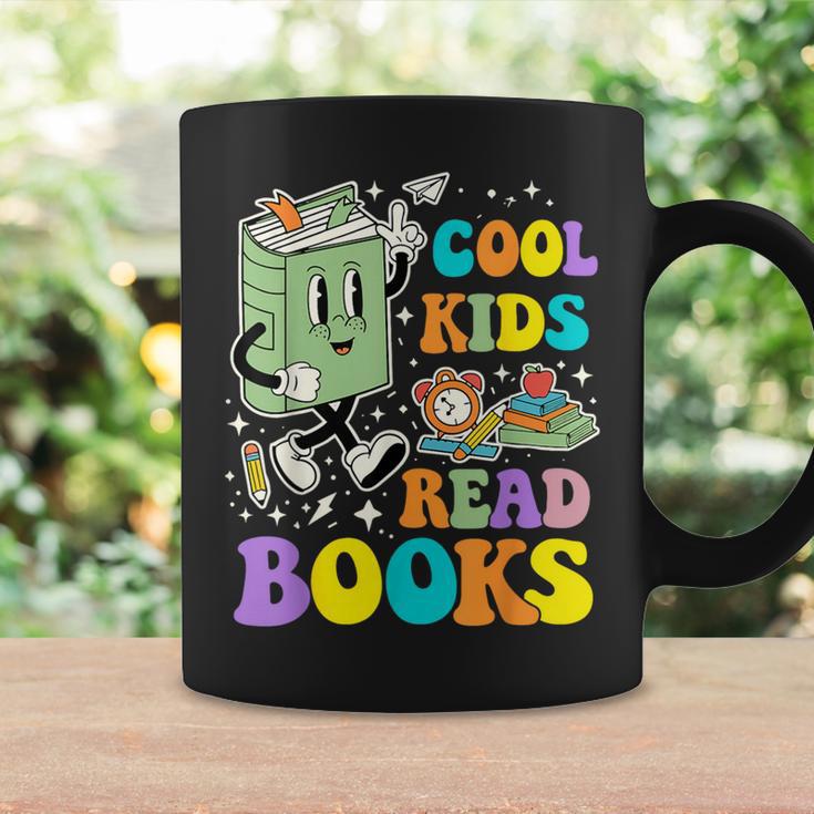 Cool Kids Read Books Teacher Bookworm Librarian Book Lover Graphic Print Coffee Mug Gifts ideas