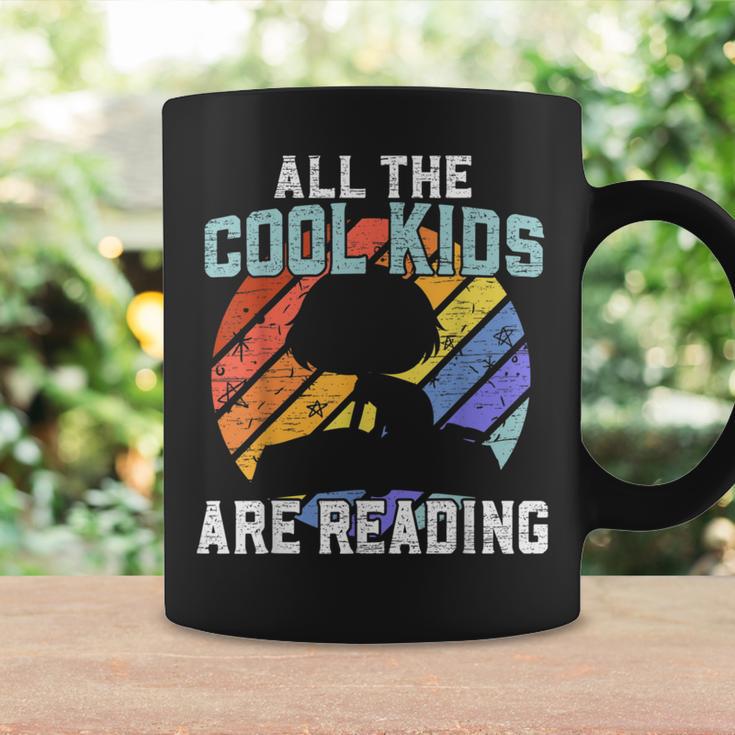 All The Cool Kids Are Reading For a Book Lovers Graphic Print Coffee Mug Gifts ideas