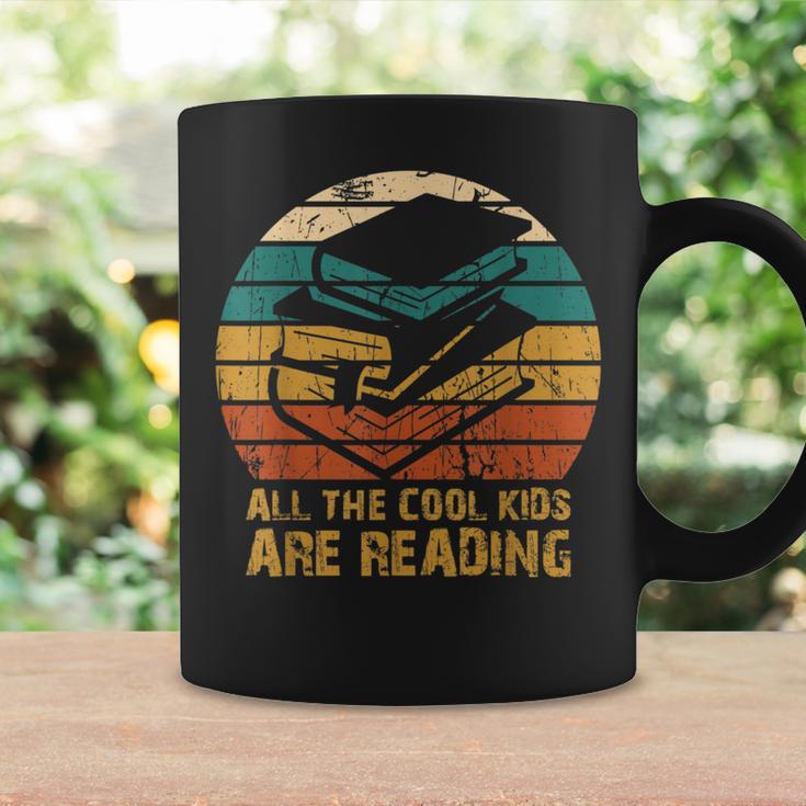 All The Cool Kids Are Reading Books Graphic Print Coffee Mug Gifts ideas