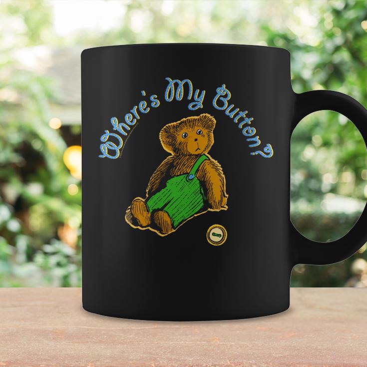 Corduroy Where's My Button Teddy Bear Retro Children's Book Graphic Print Coffee Mug Gifts ideas