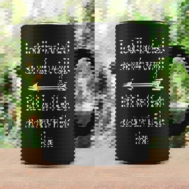 I Could Have Losto Much Weight Arrow In The Knee コーヒーマグ ギフトのアイデア