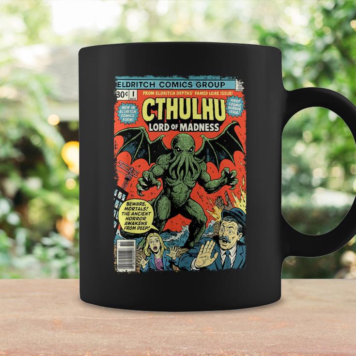 Cthulhu Lord Of Madness Vintage Comic Book Cover Graphic Print Coffee Mug Gifts ideas