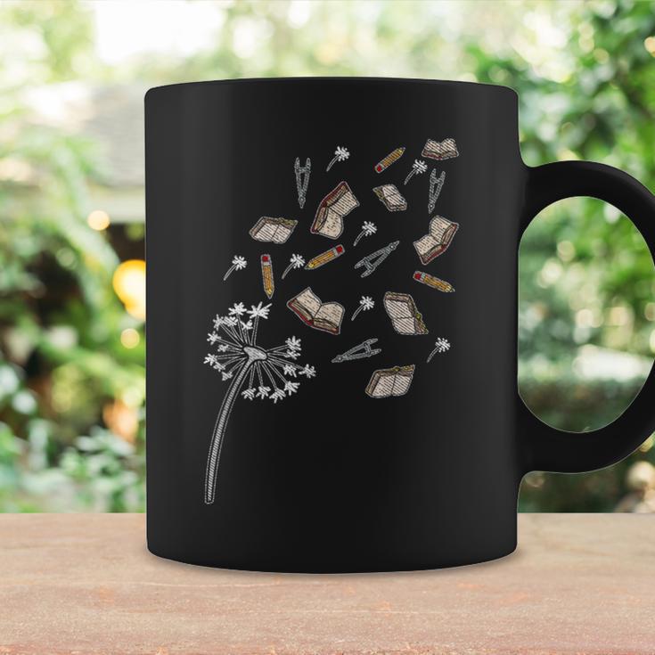Cute Dandelion Books And School Tools Flower Graphic Print Coffee Mug Gifts ideas Cute Dandelion Books And School Tools Flower Graphic Print Coffee Mug Gifts ideas