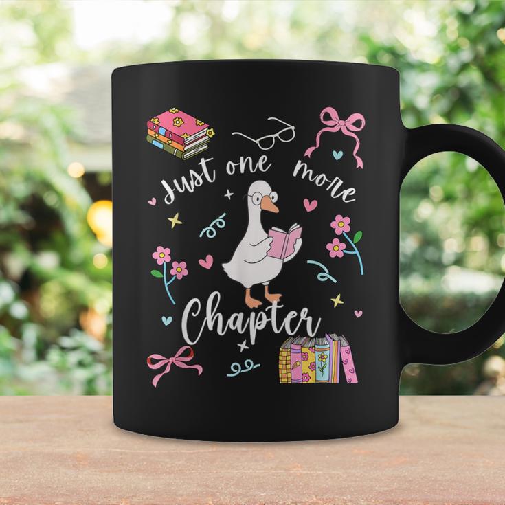 Cute Just One More Chapter Silly Goose Book Club Graphic Print Coffee Mug Gifts ideas Cute Just One More Chapter Silly Goose Book Club Graphic Print Coffee Mug Gifts ideas