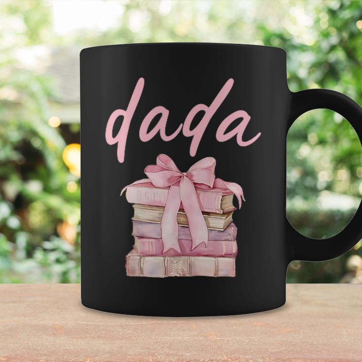 Dada Book First Chapter Birthday Girl Coquette Bow Matching Graphic Print Coffee Mug Gifts ideas Dada Book First Chapter Birthday Girl Coquette Bow Matching Graphic Print Coffee Mug Gifts ideas