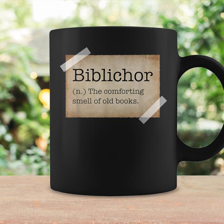 Dark Academia Aesthetic Biblichor Old Vintage Books Lover Graphic Print Coffee Mug Gifts ideas