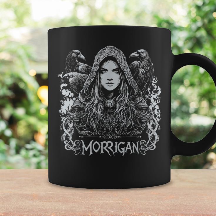 Dark Goddess The Morrigan ケルト女神 ダークペイガンレイヴン コーヒーマグ ギフトのアイデア