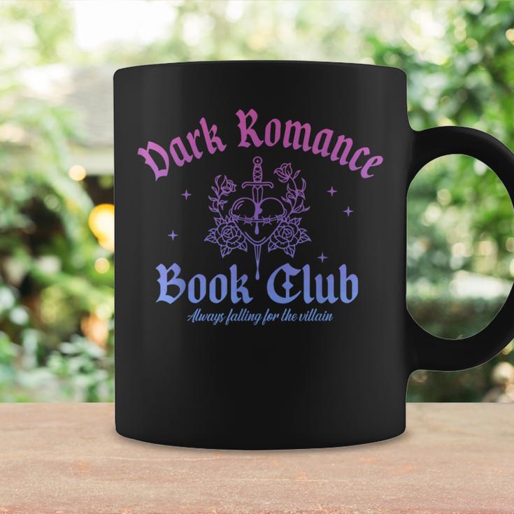 Dark Romance Book Club Always Falling For The Villain Quote Graphic Print Coffee Mug Gifts ideas