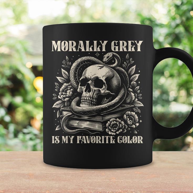 Dark Romance Book Villain Morally Grey Is My Favorite Color Graphic Print Coffee Mug Gifts ideas Dark Romance Book Villain Morally Grey Is My Favorite Color Graphic Print Coffee Mug Gifts ideas