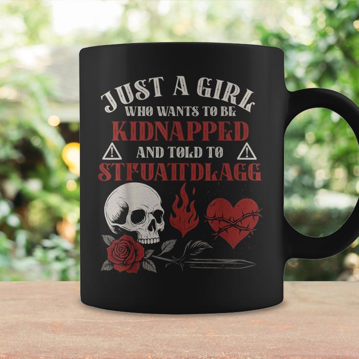 Dark Romance Smutt Books Merch STFUATTDLAGG Kidnapped Graphic Print Coffee Mug Gifts ideas
