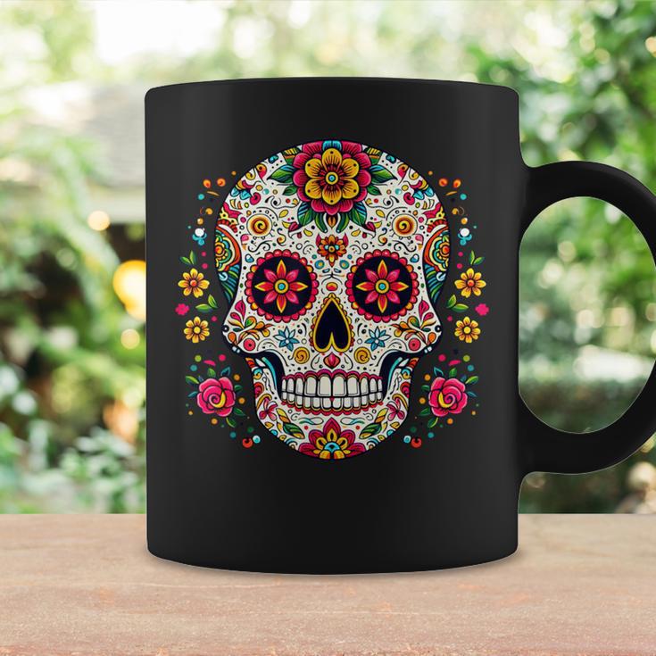 Day Of The Dead シュガースカル Dia De Los Muertos コーヒーマグ ギフトのアイデア