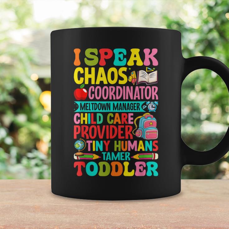 Daycare Teacher Ipeak Toddler Preschool Kindergarten コーヒーマグ ギフトのアイデア