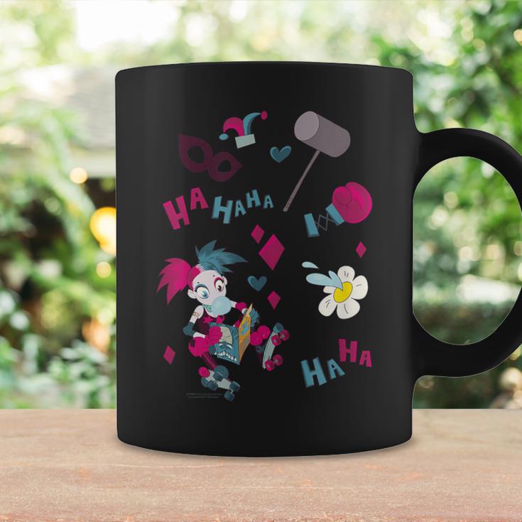 DC Comics Harley Quinn With Textbook Collage Graphic Print Coffee Mug Gifts ideas
