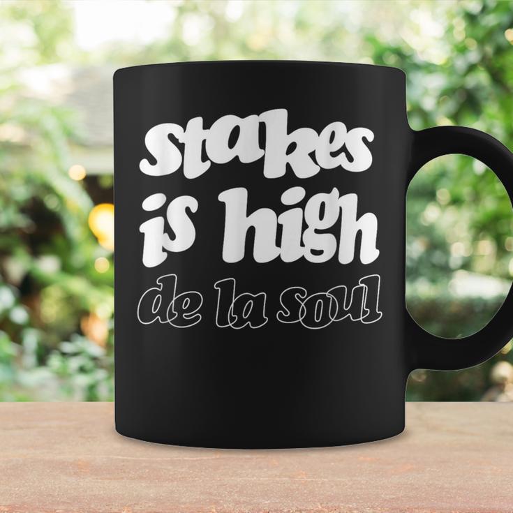 De Laoul 「Stakes Is High」 コーヒーマグ ギフトのアイデア
