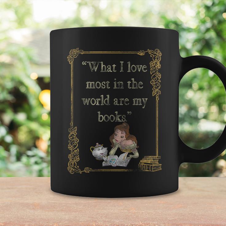 Disney Beauty And The Beast Group Shot What I Love Most Book Graphic Print Coffee Mug Gifts ideas