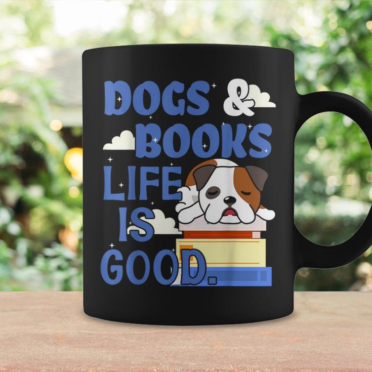 Dog Books Life Is Great Graphic Print Coffee Mug Gifts ideas Dog Books Life Is Great Graphic Print Coffee Mug Gifts ideas