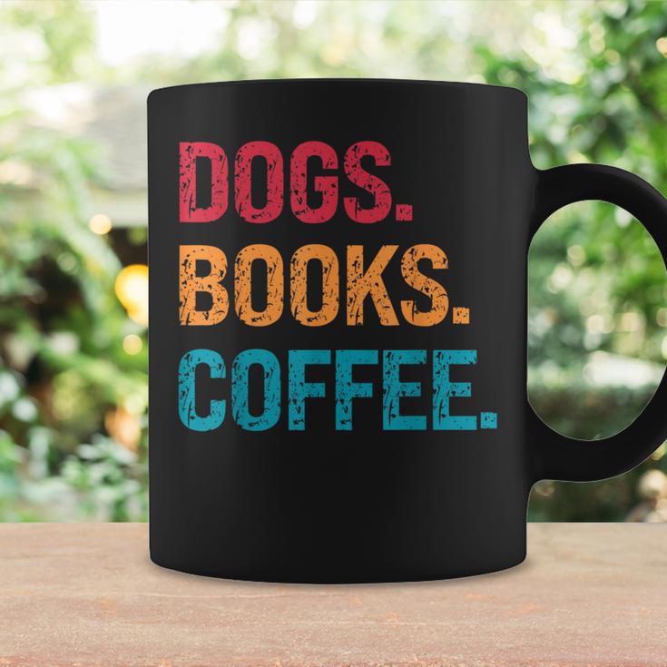 Dogs Books Coffee Reading Book Addict Distracted By Dogs Graphic Print Coffee Mug Gifts ideas