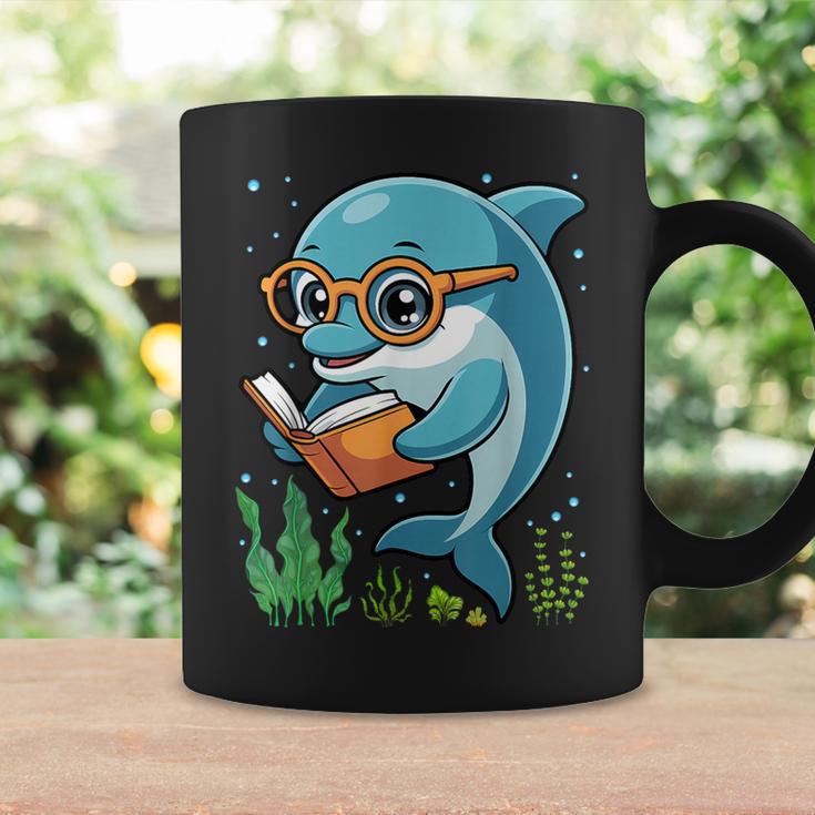 Dolphin Reading Book Matching Bookworm Librarian Books Lover Graphic Print Coffee Mug Gifts ideas Dolphin Reading Book Matching Bookworm Librarian Books Lover Graphic Print Coffee Mug Gifts ideas