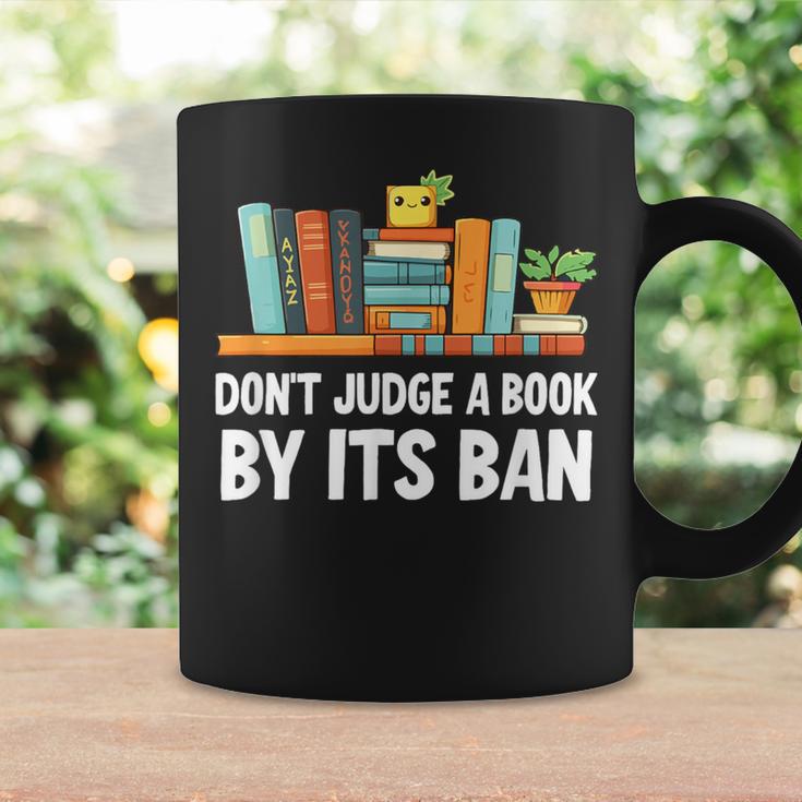 Don't Judge A Book By Its Ban Graphic Print Coffee Mug Gifts ideas