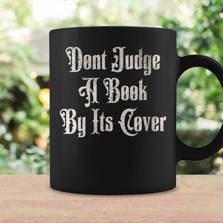 Don’t Judge a Book By Its Cover Tattoo Graphic Print Coffee Mug Gifts ideas