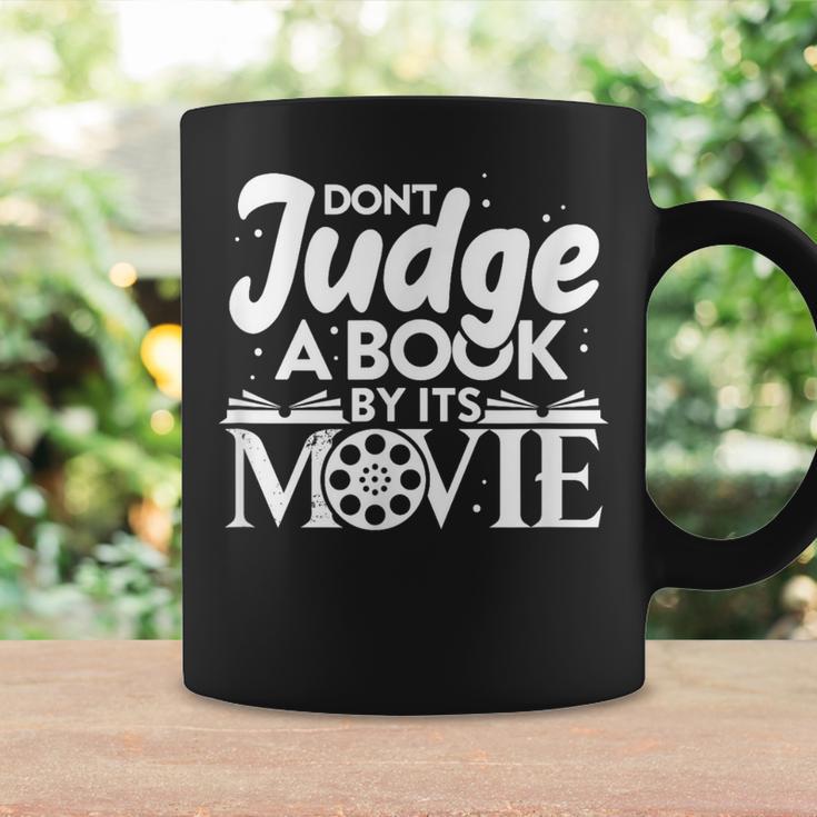 Don't Judge A Book By Its Movie Bookworm Book Lover Readers Graphic Print Coffee Mug Gifts ideas Don't Judge A Book By Its Movie Bookworm Book Lover Readers Graphic Print Coffee Mug Gifts ideas