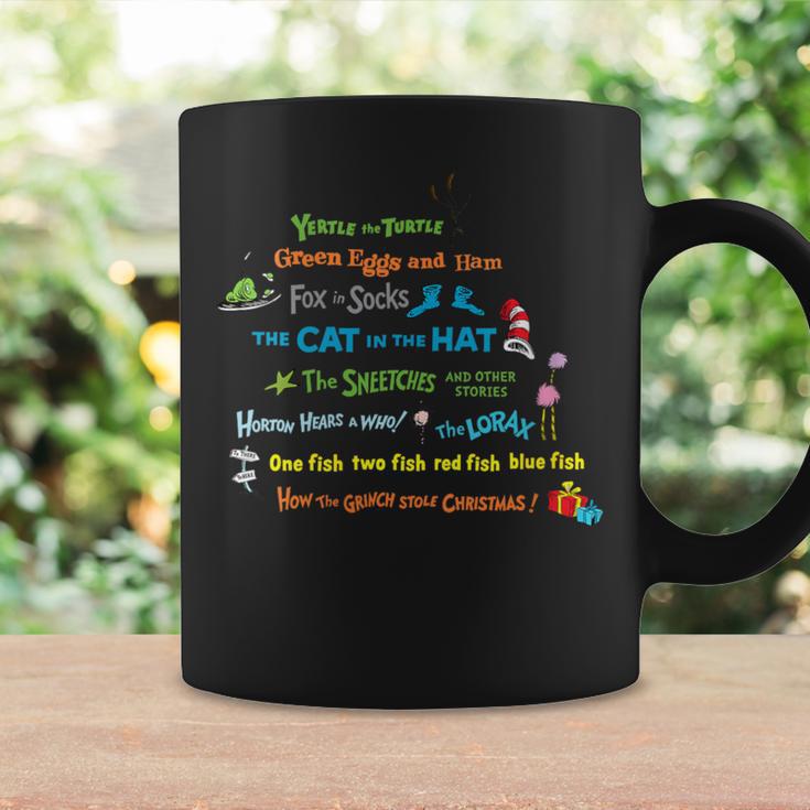 Dr Seuss Book Title Graphic Print Coffee Mug Gifts ideas