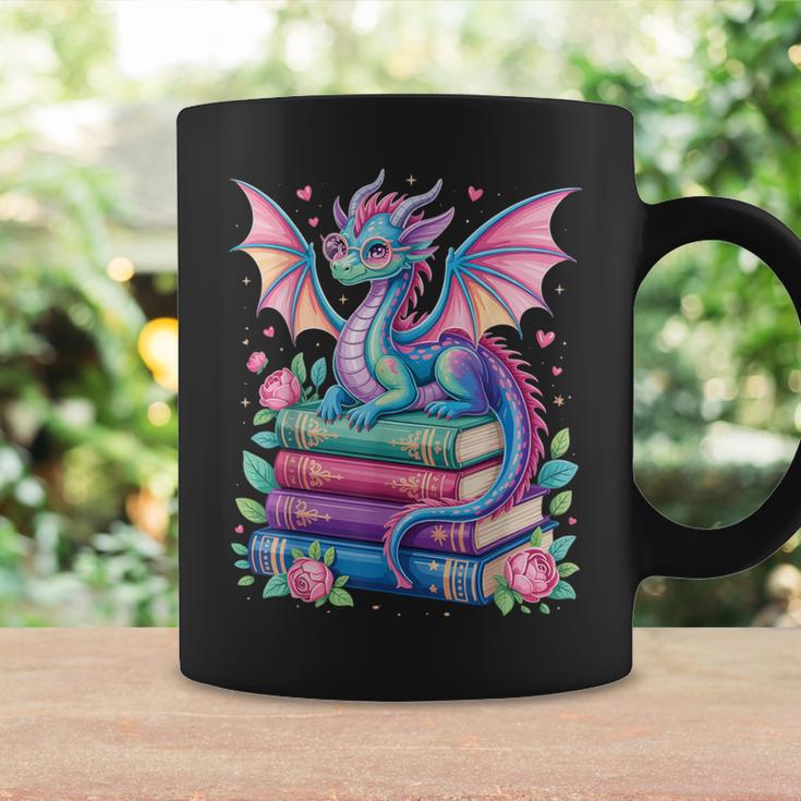 Dragon Book Fantasy Reading Graphic Print Coffee Mug Gifts ideas