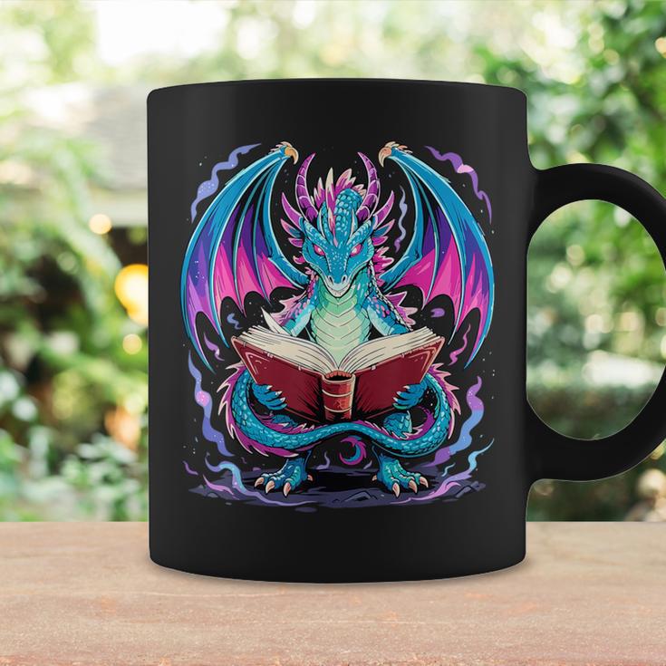 Dragon Reading Book Lover Graphic Print Coffee Mug Gifts ideas Dragon Reading Book Lover Graphic Print Coffee Mug Gifts ideas