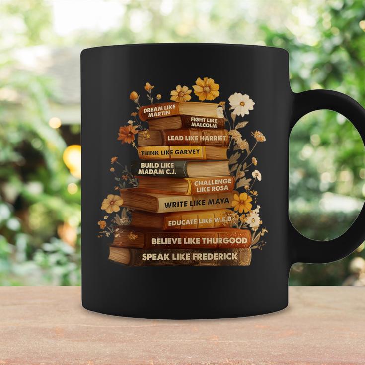 Dream Like Martin Floral Book History Month Women Men Graphic Print Coffee Mug Gifts ideas