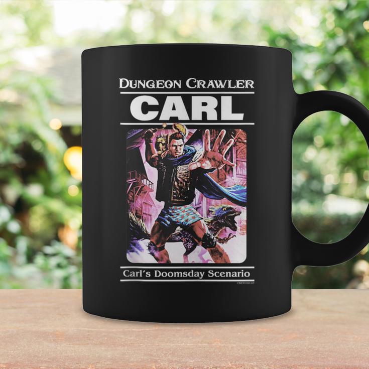 Dungeon Crawler Carl Vintage Paperback Illustration Book Graphic Print Coffee Mug Gifts ideas