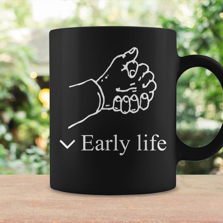 Early Life Hand メンズ レディース コーヒーマグ ギフトのアイデア
