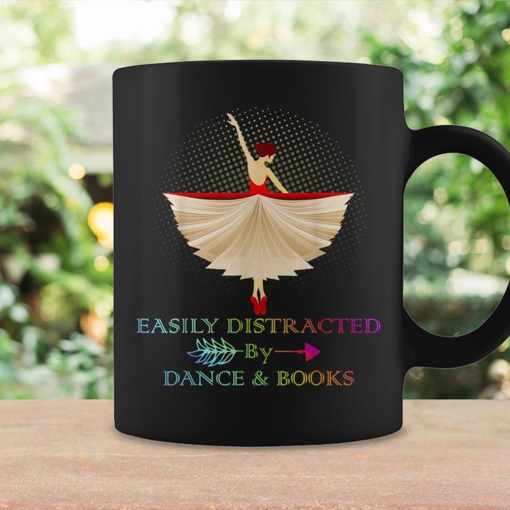 Easily Distracted By Dance And Books Shirt Graphic Print Coffee Mug Gifts ideas Easily Distracted By Dance And Books Shirt Graphic Print Coffee Mug Gifts ideas