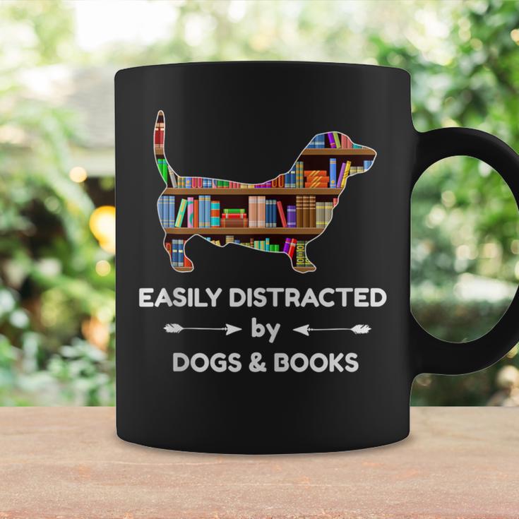 Easily Distracted By Dogs & Books Graphic Print Coffee Mug Gifts ideas Easily Distracted By Dogs & Books Graphic Print Coffee Mug Gifts ideas